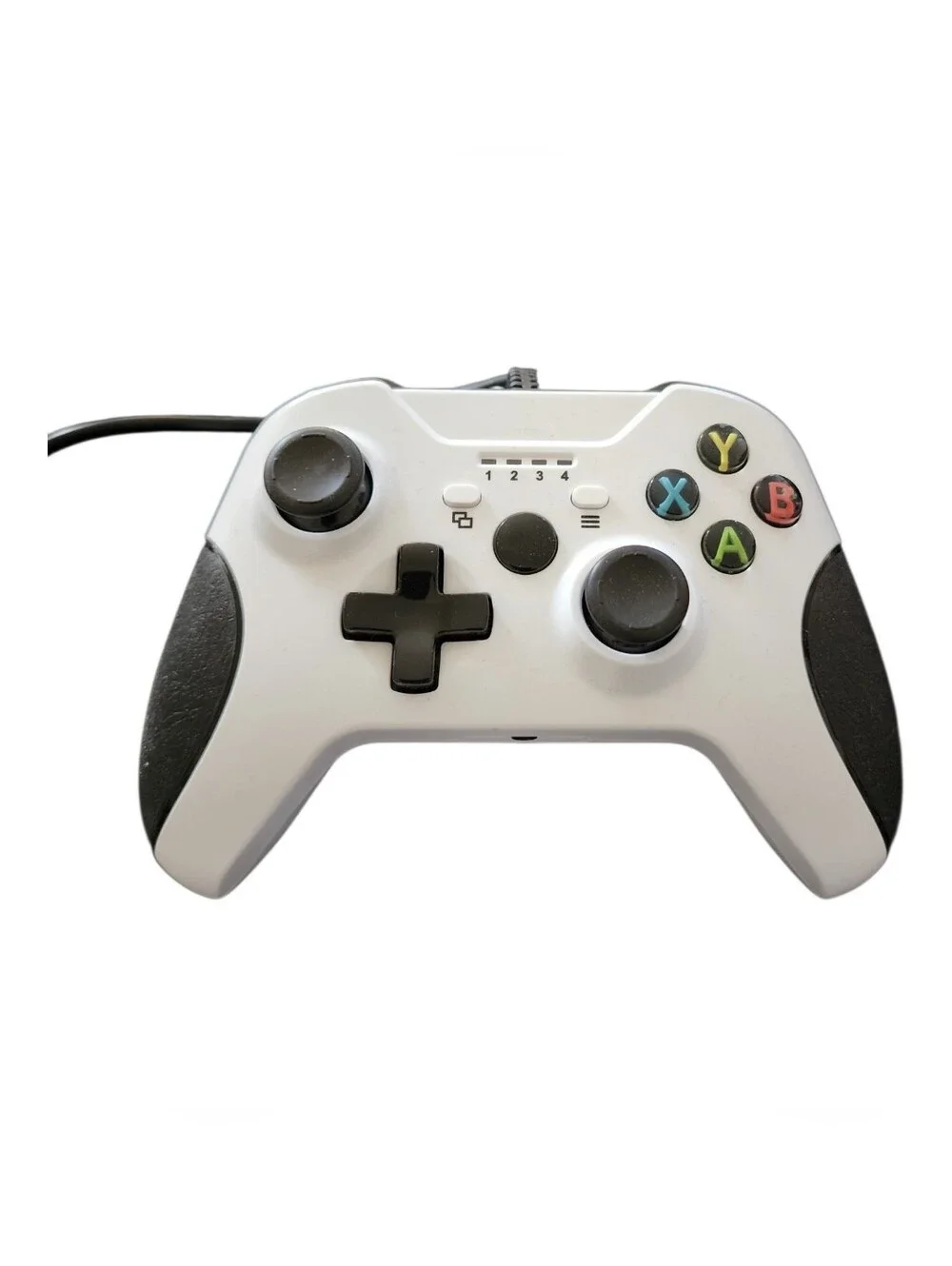 White YCCTEAM YCC-XB9001ZP Wired Controller for Xbox One and PC